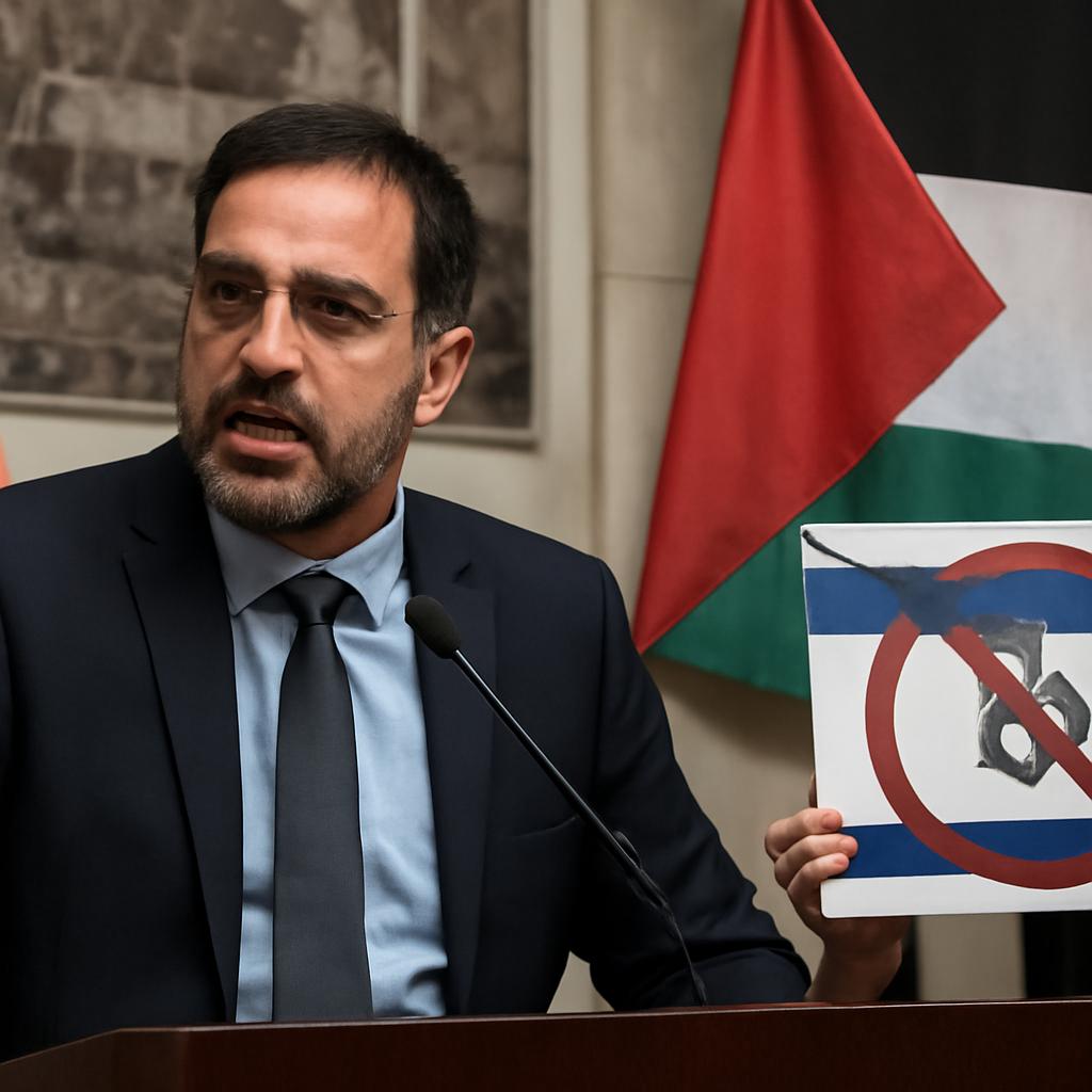 Líder do PT em Campo Grande protesta contra ataques a civis palestinos e destaca a luta LGBTQIA+ na Palestina