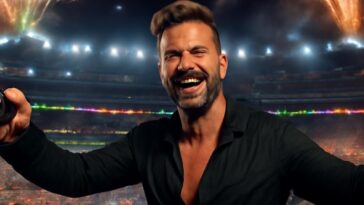 Popstar internacional e ícones indianos celebram a união de música e esporte no palco do Narendra Modi Stadium