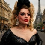 Alexis Stone usa próteses e maquiagem para denunciar obsessão por perfeição na moda