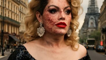 Alexis Stone usa próteses e maquiagem para denunciar obsessão por perfeição na moda