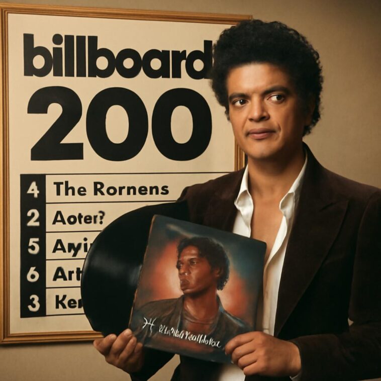 Álbum marca retorno triunfante de Bruno Mars, com vendas recordes e forte presença nas paradas