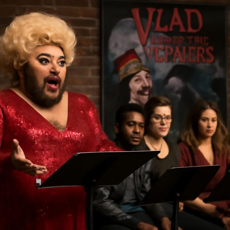 Estrela de RuPaul's Drag Race encabeça comédia musical rock que reinventa a lenda de Vlad, o Empalador
