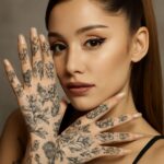Cantora pop exibe novas tatuagens delicadas que celebram sua arte e estilo autêntico