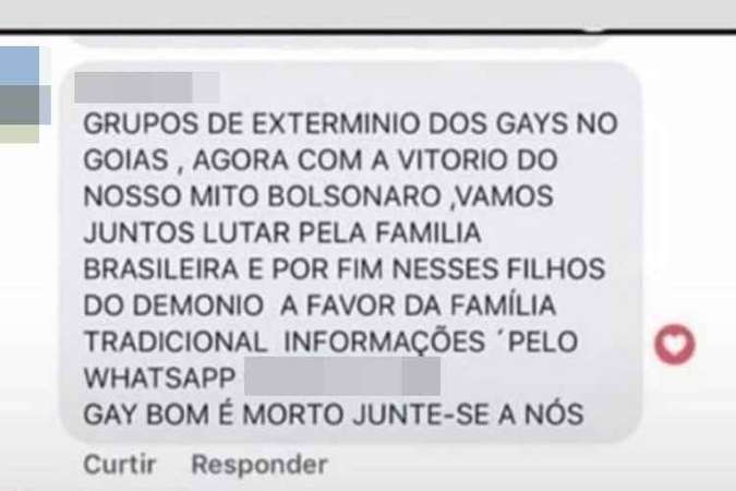 Homo-uitroeiingsgroep in Goiás
