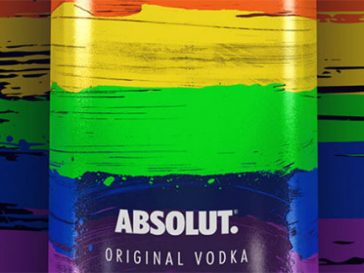 Bottiglia assoluta LGBT