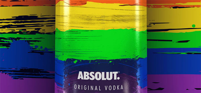 Absolut LGBT Bottle