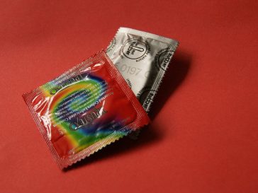 自润滑避孕套