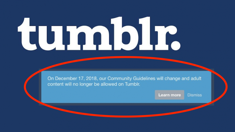 Tumblr 将删除并禁止色情内容