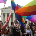 Aux États-Unis, les gays célèbrent leur mariage