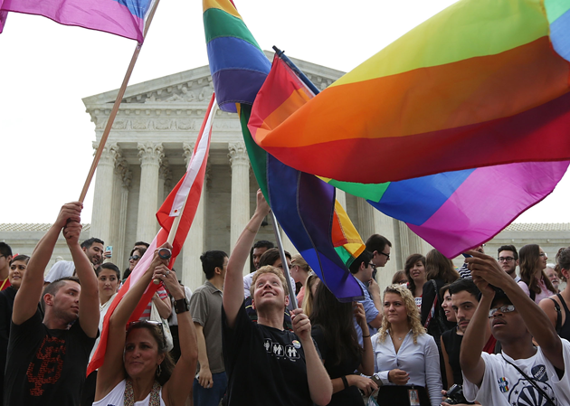 Gays comemoram casamento nos EUA