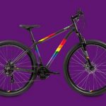 Regenbogen-Caloi-Fahrrad