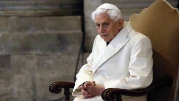 Le pape Benoît XVI