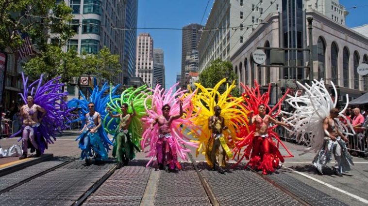 LGBT Pride Parade Balloon Contingent Front 0