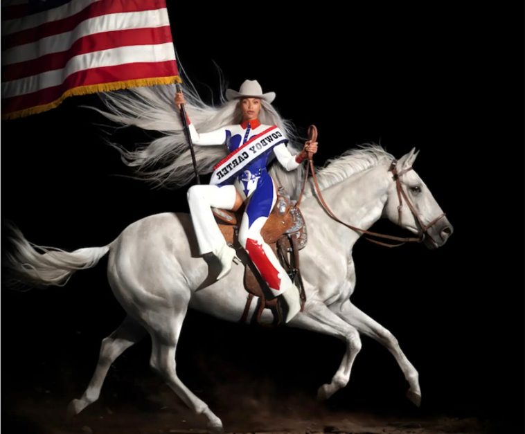 beyonc sits atop white horse 79726229