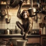 "Macacos invadem a cozinha de Carolina Dieckmann e causam confusão; veja os detalhes da situação inusitada"