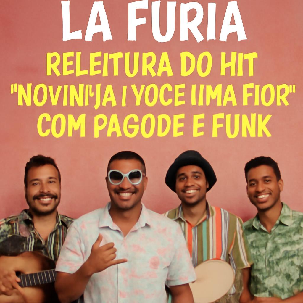 Banda baiana aposta em nova versão que mistura o pagode da Bahia com o funk carioca, conquistando fãs com energia e parceria musical