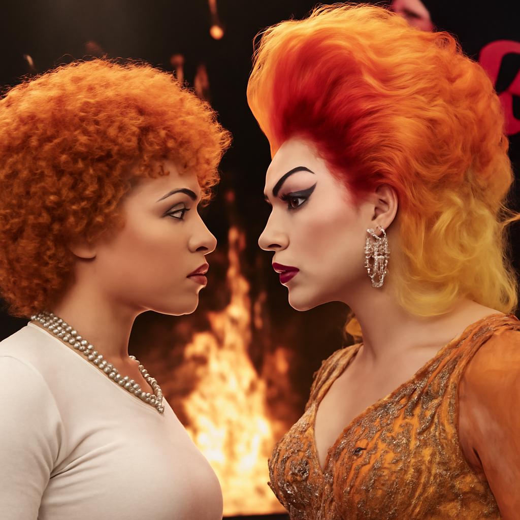 A polêmica entre a rapper Ice Spice e a drag queen Phoenix revela tensões sobre legado e autenticidade no reality