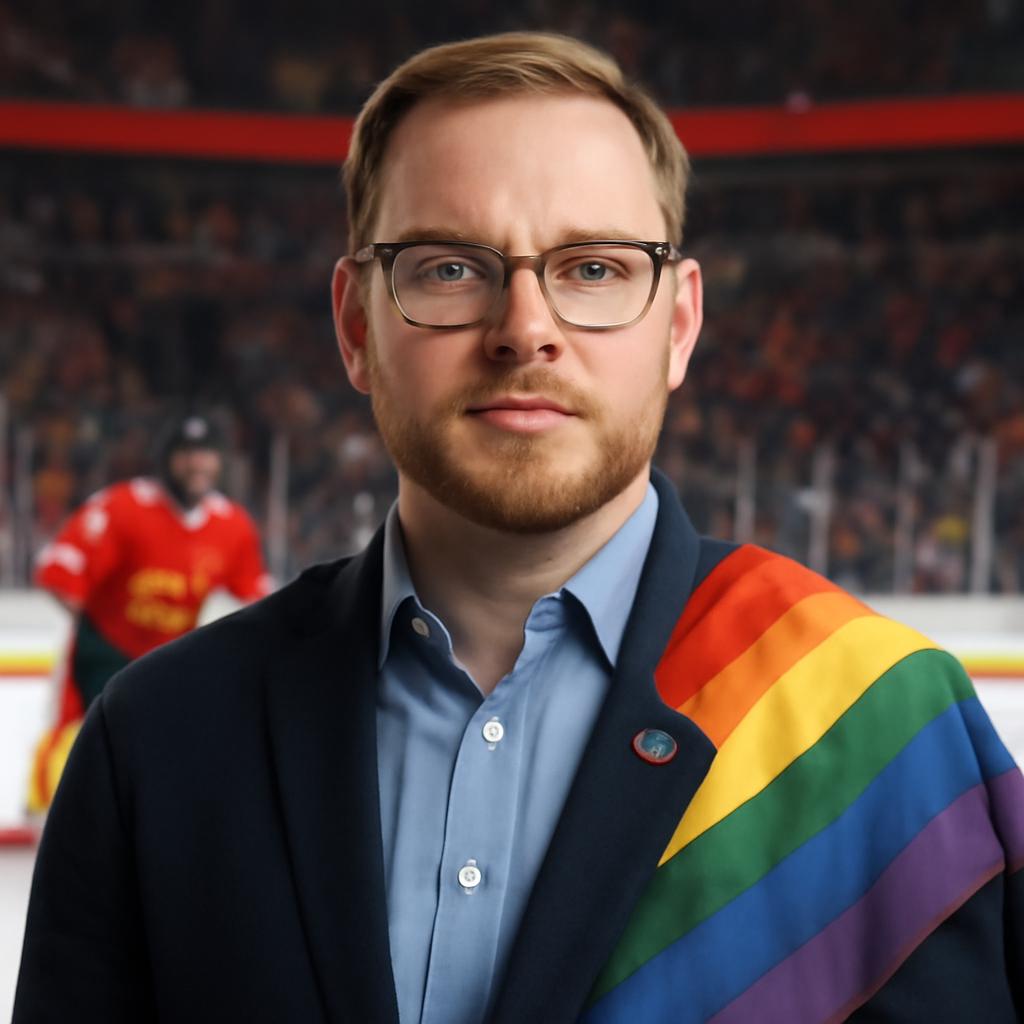 Ex-jogador closeted, Sobotka agora inspira e conecta a comunidade LGBTQIA+ no hóquei com inclusão e orgulho