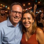 Imagem do prefeito Lorenzo Pazolini e da vice Cris Samorini em clima descontraído gera repercussão e questionamentos