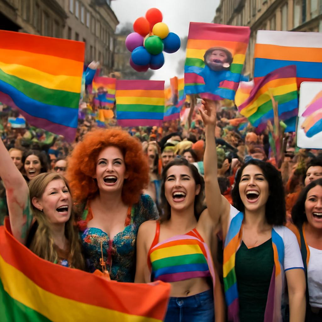 Celebre a diversidade com shows, drag queens e a grande marcha que toma as ruas de Bruxelas, Bélgica