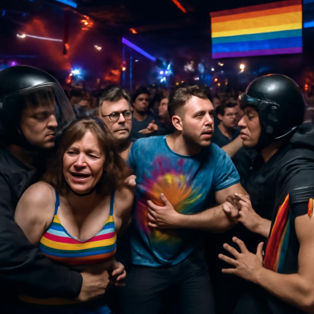 Polícia russa invade clube na Rússia após denúncia contra evento LGBTQIA+, refletindo a repressão crescente ao movimento