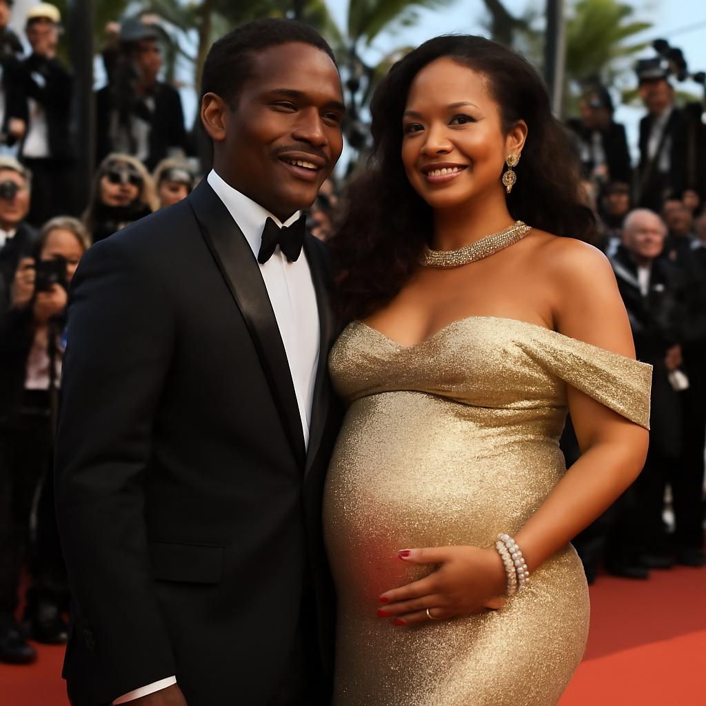 Casal icônico encanta no tapete vermelho com gestação e estreia de filme em Cannes, França