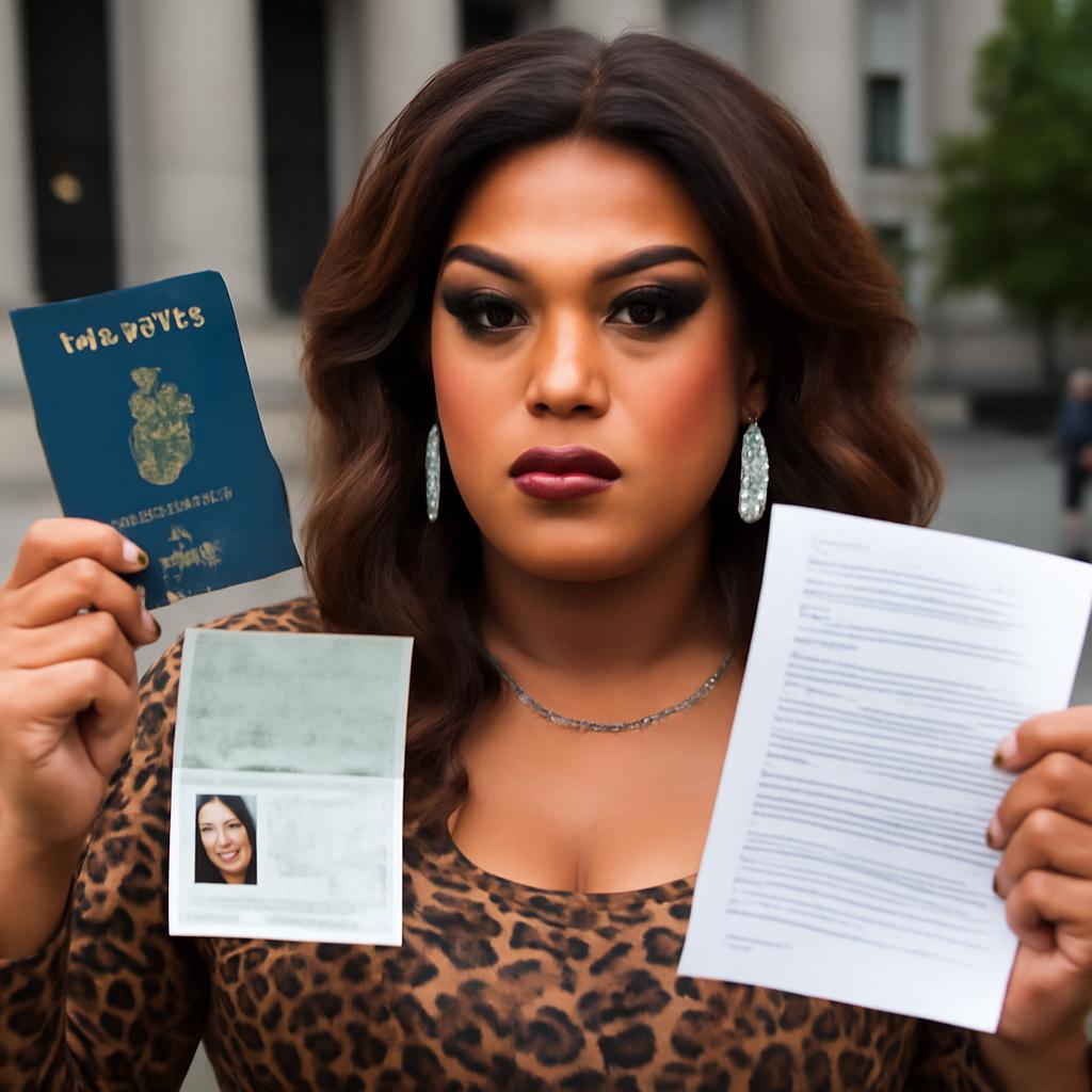A artista trans expõe a luta por reconhecimento e segurança em meio à discriminação