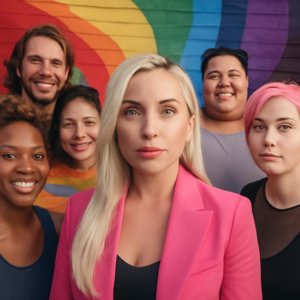 Iniciativa une beleza e inclusão, apoiando jovens durante o mês do orgulho