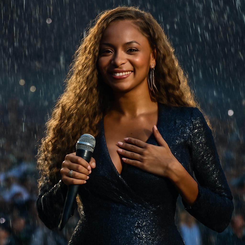 A diva pop surpreende fã ao revelar o sexo do bebê em uma noite mágica