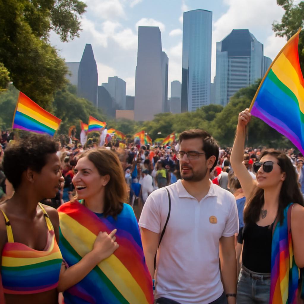 Celebre a diversidade com eventos vibrantes e inclusivos em Houston neste fim de semana