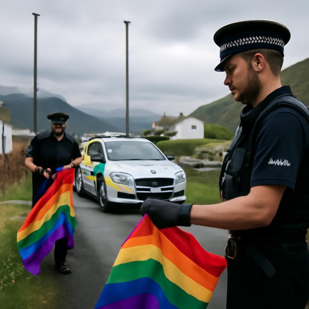 A comunidade LGBTQIA+ enfrenta atos de vandalismo em momento de celebração.