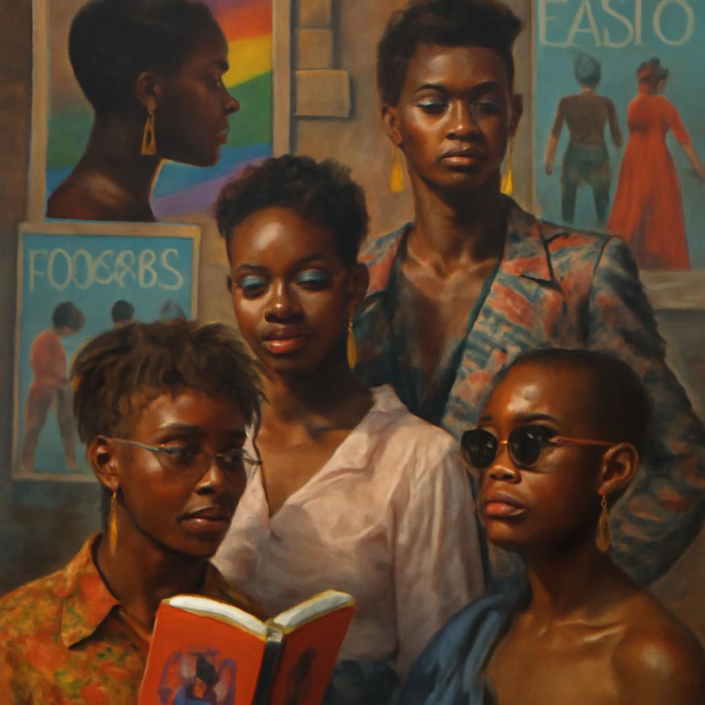 Explorando as vozes criativas que moldam as identidades LGBTQIA+ na África.