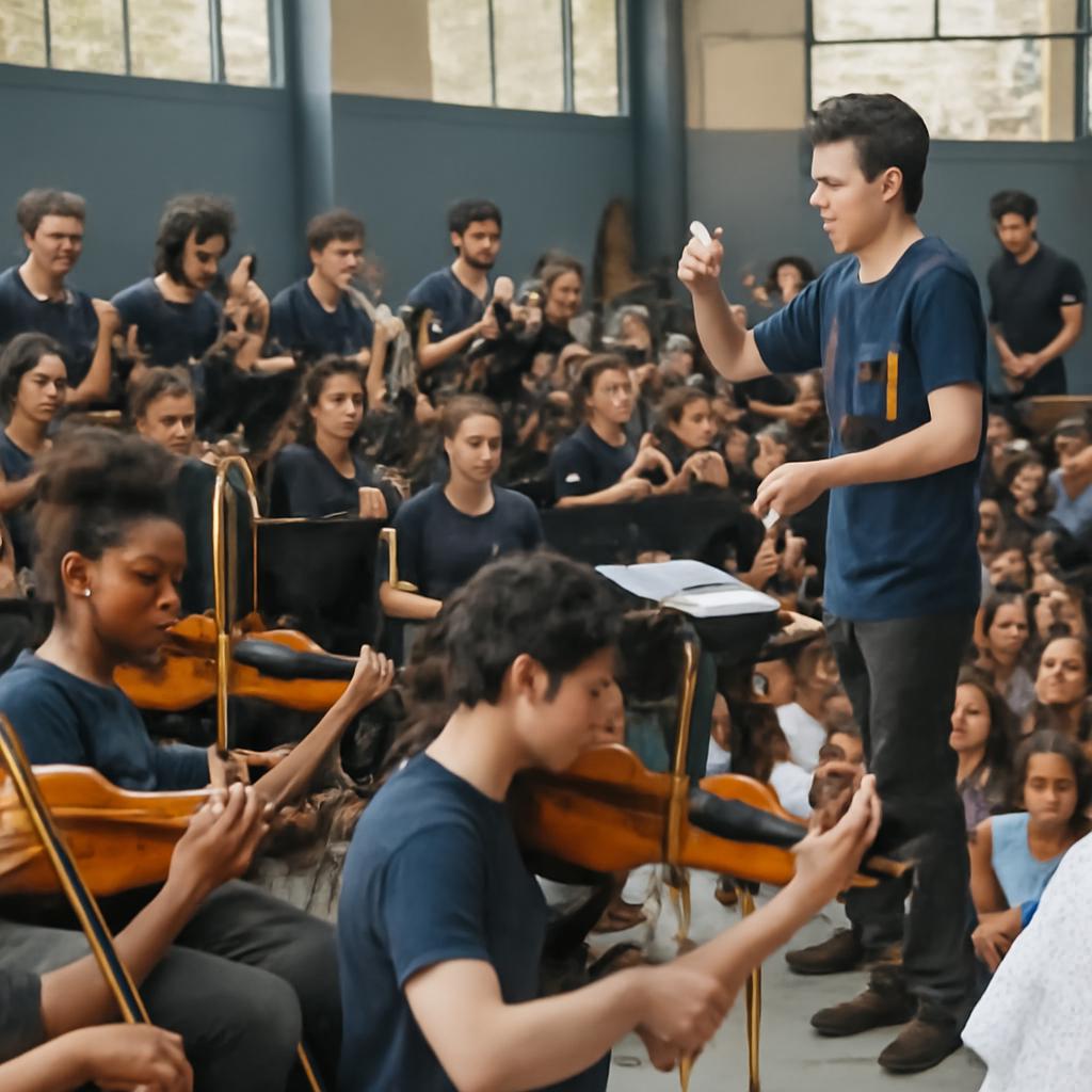 Turnê da orquestra destaca a importância da cultura e da educação na vida de jovens