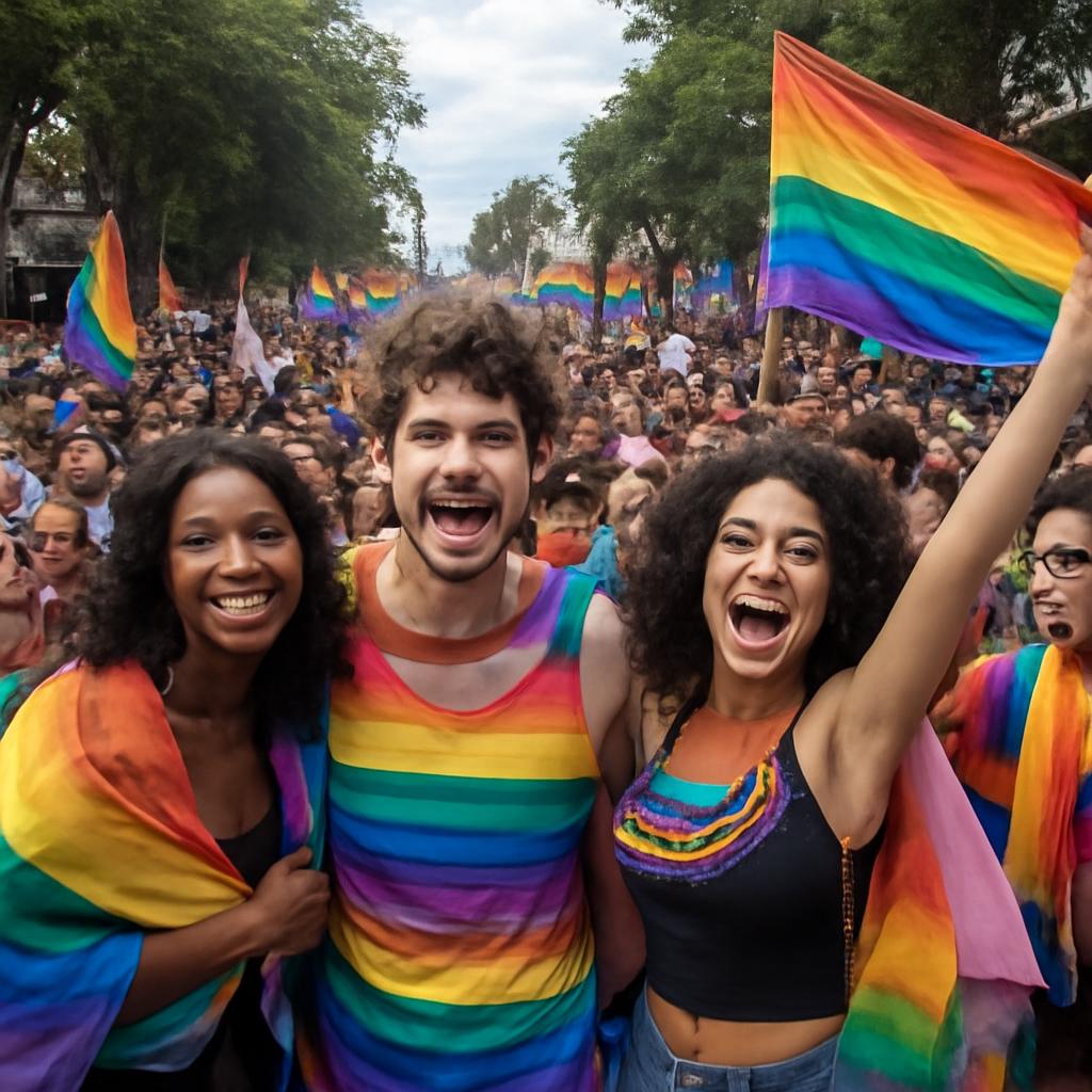Evento marca a luta por direitos e visibilidade da comunidade LGBTQIA+ no Piauí com muita festa e emoção