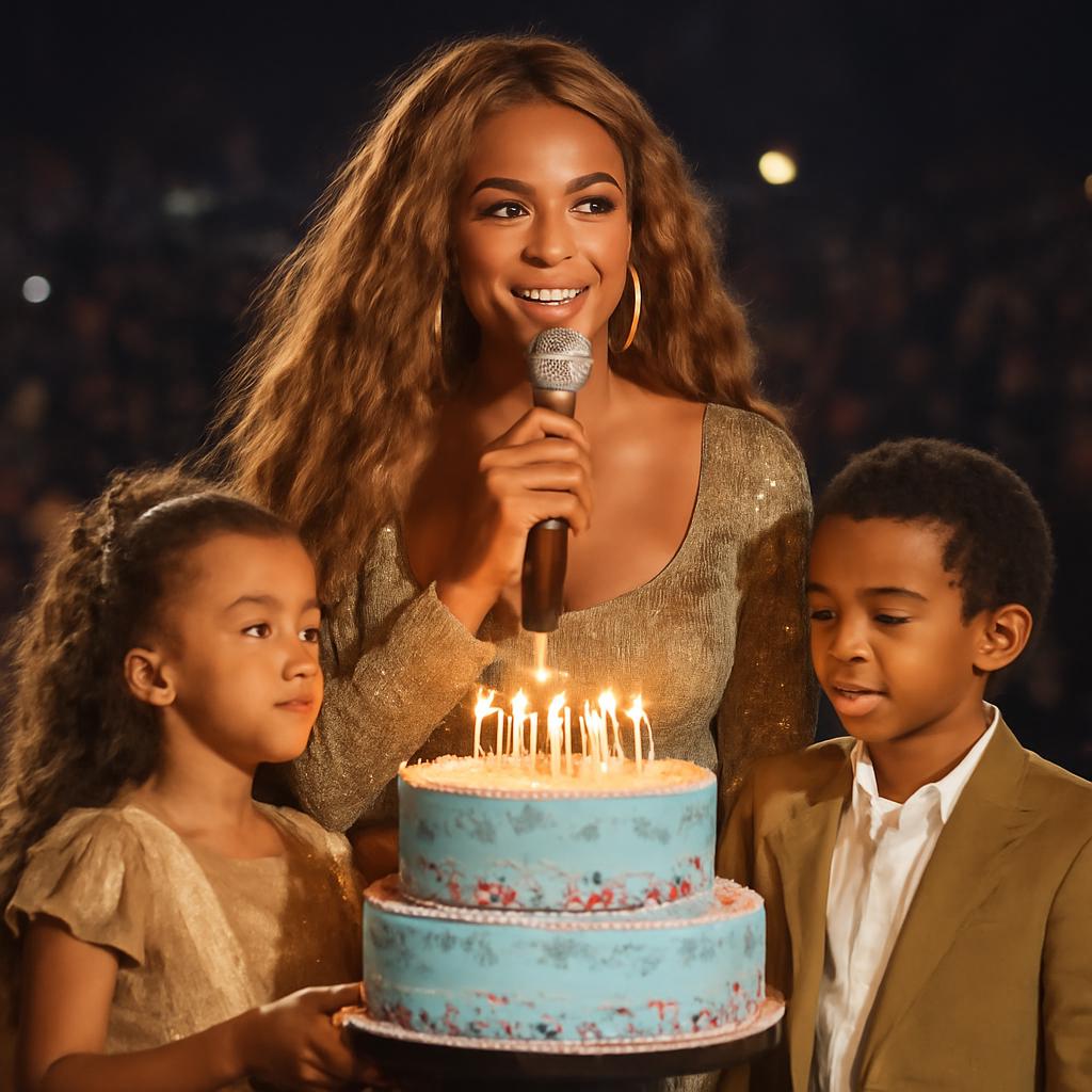 Em Londres, Beyoncé emociona público ao homenagear os 8 anos de seus filhos durante a turnê Cowboy Carter