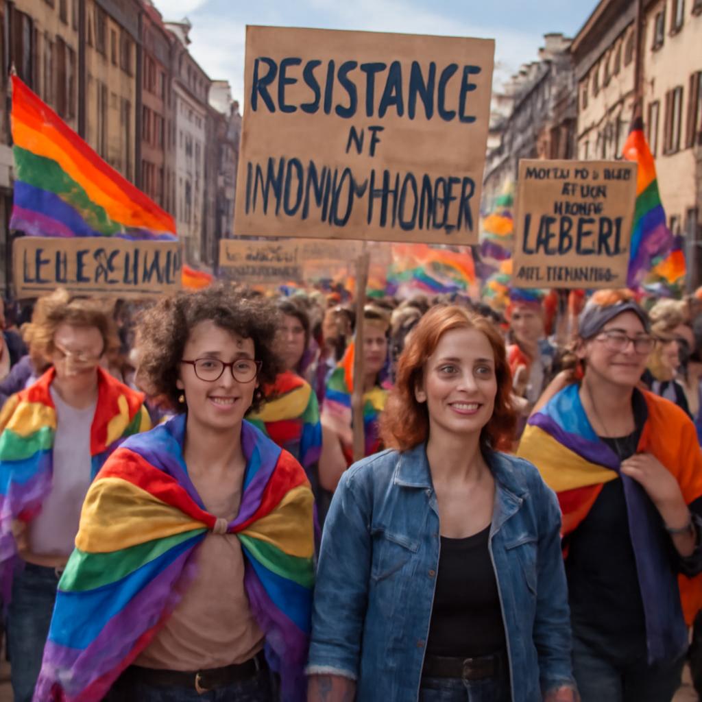 Manifestação celebra a diversidade LGBTQIA+ enquanto atos LGBTfóbicos crescem na França e em Strasbourg