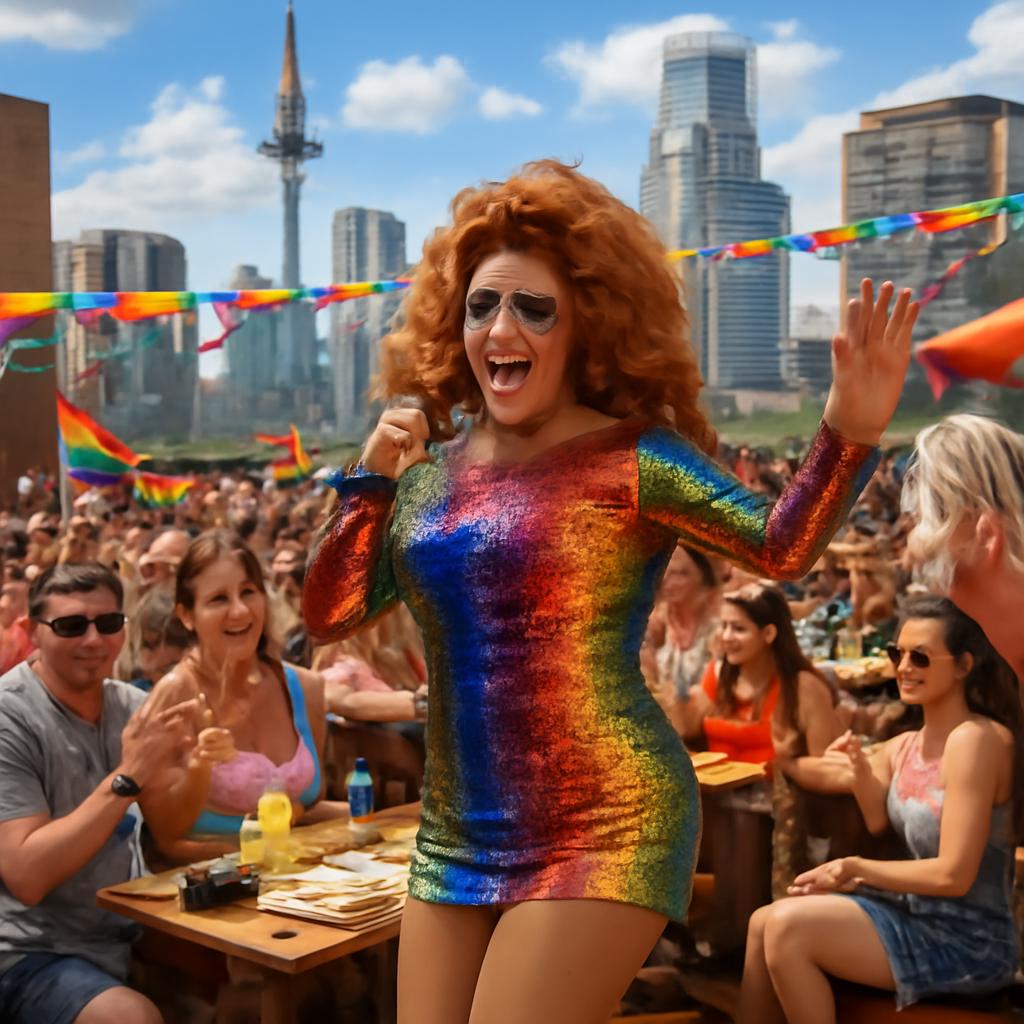 Evento vibrante reúne drag queens e comunidade para uma festa inesquecível no Bar Caña