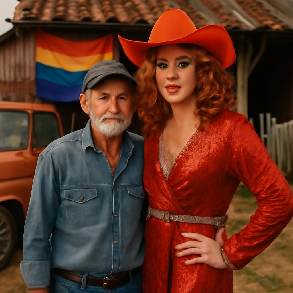 De um passado de rejeição à parceria no palco, duo transforma pequenas cidades com arte drag e acolhimento