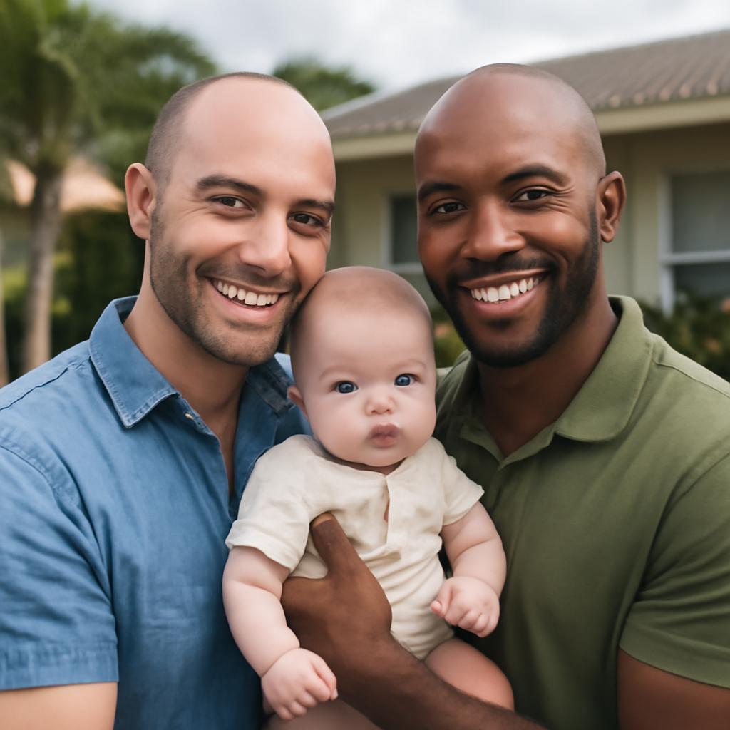 Goodwin e Mamrosh compartilham como o amor e a adoção transformaram suas vidas e famílias LGBTQIA+