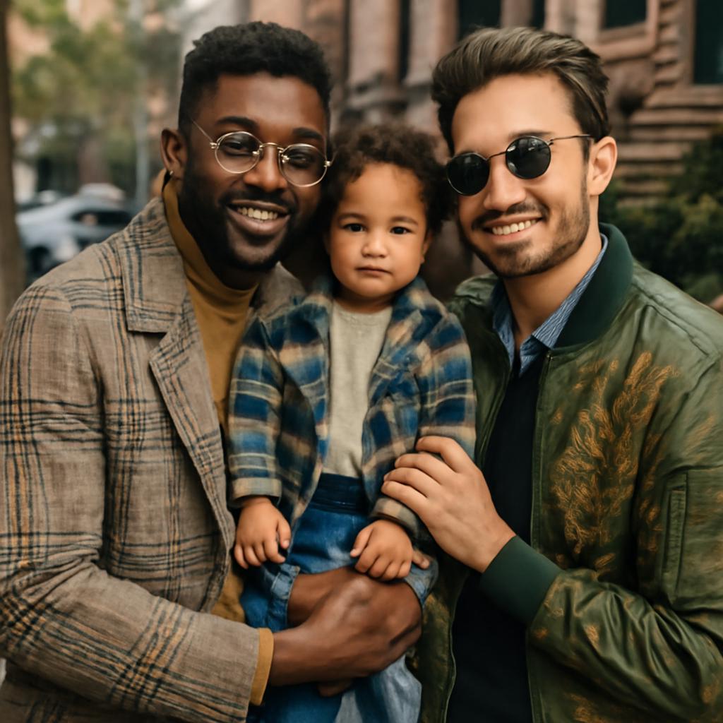 Celebramos os pais gays que quebram estereótipos e mostram que paternidade é poder e afeto em todas as formas
