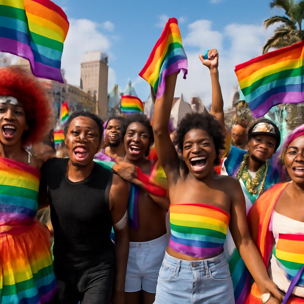 Primeira marcha de orgulho LGBTQIA+ em Durban une celebração e luta por direitos e segurança