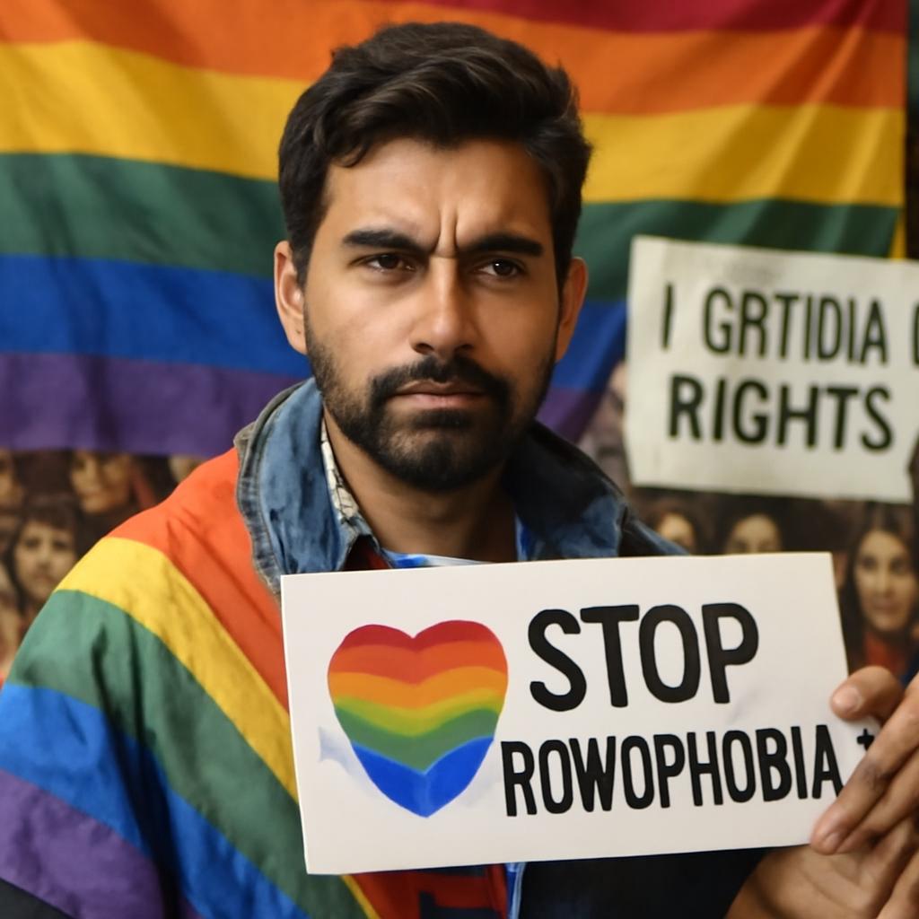 Influenciador de moda enfrenta ataques homofóbicos e inspira luta por respeito e visibilidade queer