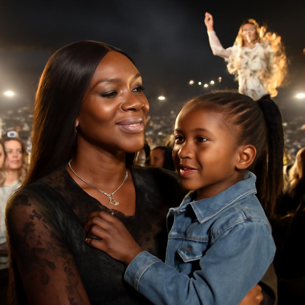 A supermodelo revela o encantamento da filha de 4 anos ao assistir à turnê Cowboy Carter na Europa