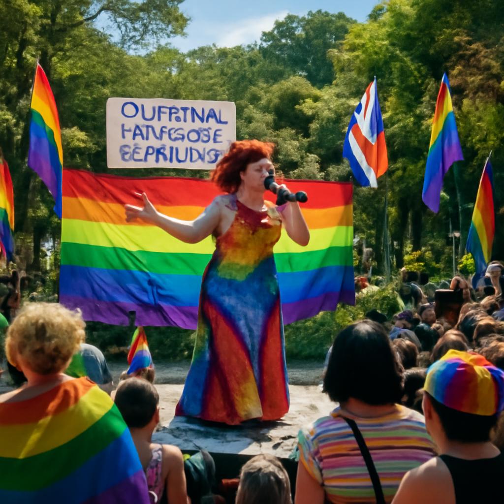Evento vibrante traz drag queens, música e arte para celebrar a diversidade em Nova York
