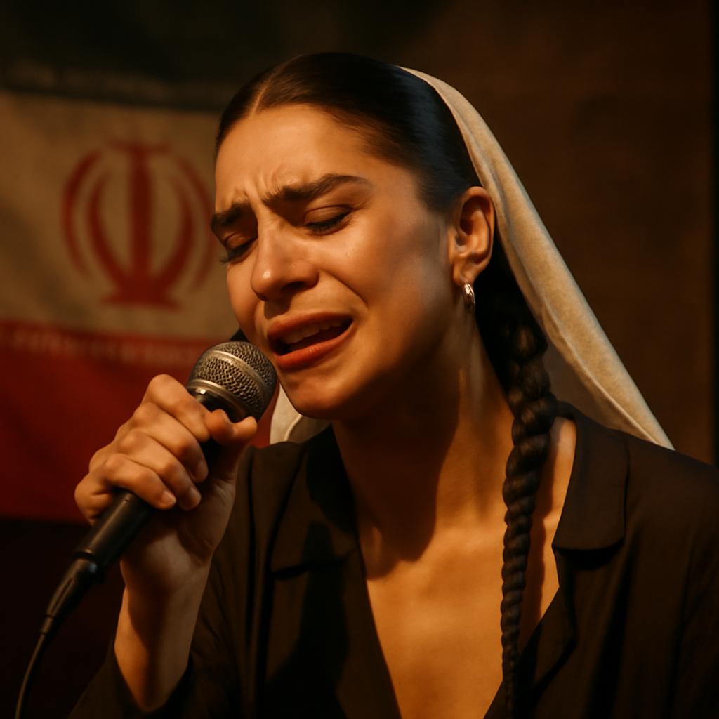 Artista iraniana-holandesa revela dor da diáspora diante da guerra e encanta público no Meo Kalorama em Lisboa