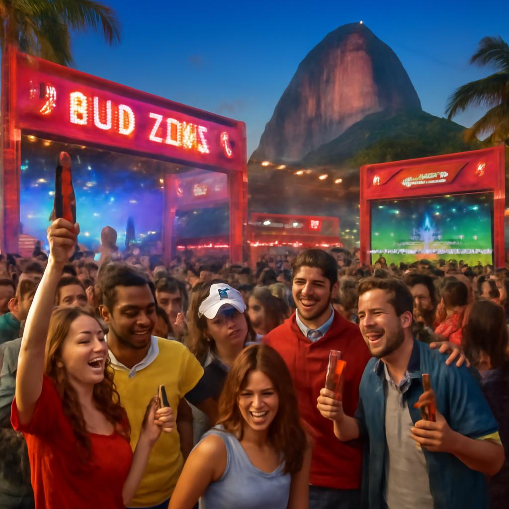 No Museu do Amanhã, BudZone une shows ao vivo e a transmissão dos jogos do Mundial de Clubes em uma experiência vibrante e inclusiva