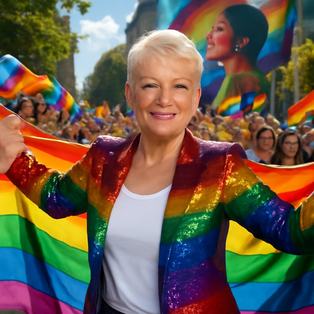 Apresentadora resgata leitura de cartas e lança nova versão de 'Arco-Íris' em homenagem à comunidade LGBTQIA+