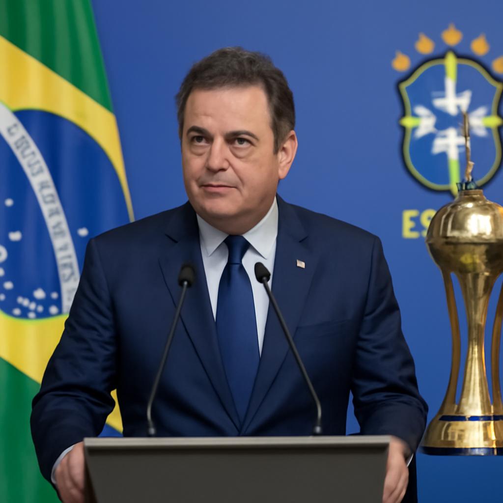 Presidente da CBF se reúne com Fifa e aposta na realização do Mundial de Clubes no Brasil em 2029