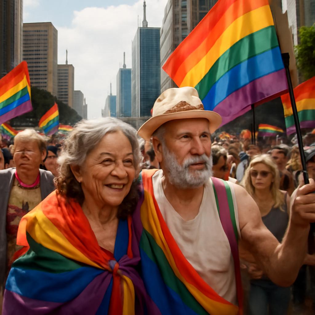 Com 4 milhões de pessoas, evento reforça visibilidade e direitos da população LGBTQIA+ idosa