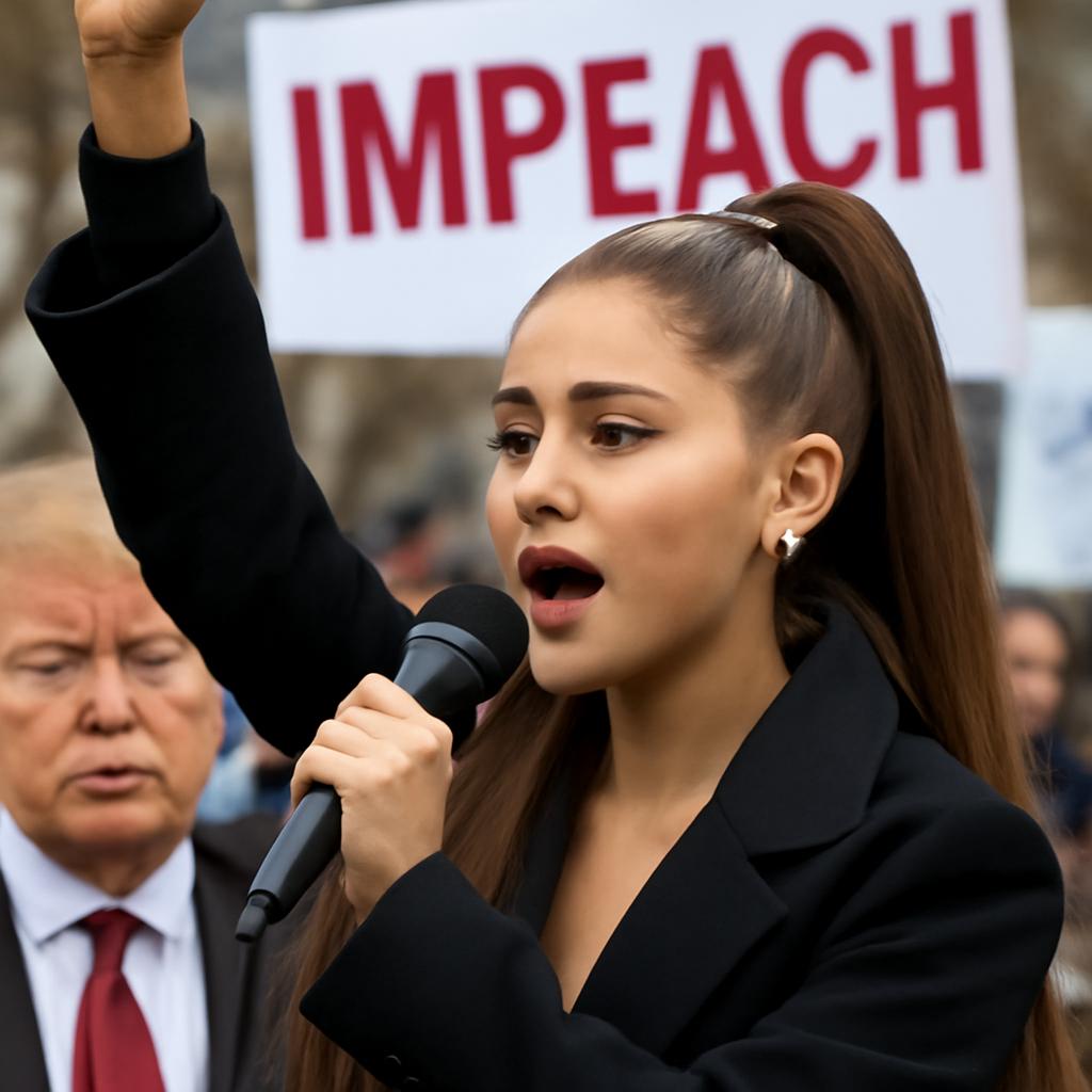 Cantora americana usa suas redes para apoiar denúncia contra Trump por ataque militar sem autorização